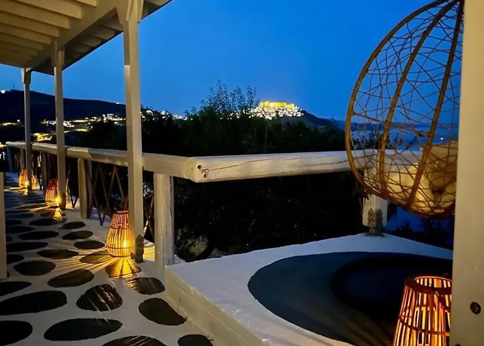 Siesta Cycladic Elegance With Castle View