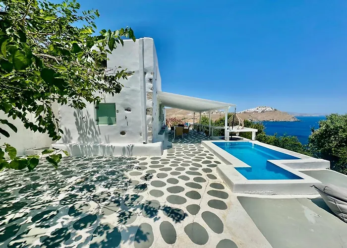 Siesta Cycladic Elegance With Castle View بيت للعطل *