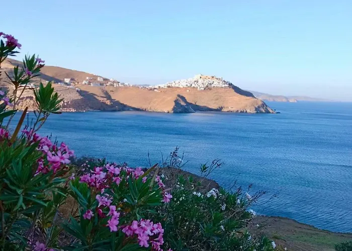 Siesta Cycladic Elegance With Castle View ليفاذيا أستيبالياس